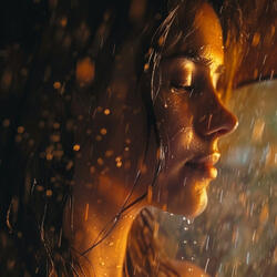 Sleep's Binaural Raindrop Serenade