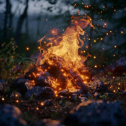 Calming Fires of the Soul's Spa