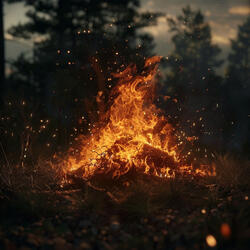 Serene Fire Music for Focus