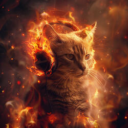 Kitten Fire Serenity