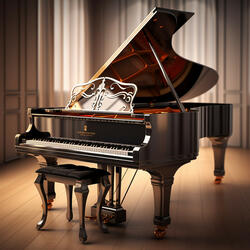 Office Piano Twilight Harmony