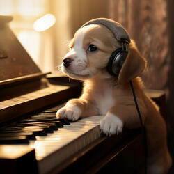 Morning Canine Piano Harmony