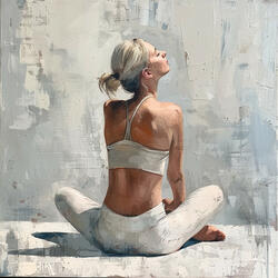 Serenidad Tranquila Del Yoga