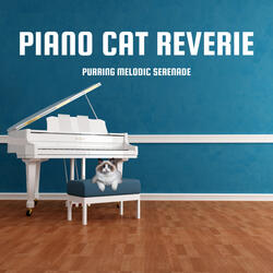 Serenading Purr Whispers: Piano's Gentle Bonds