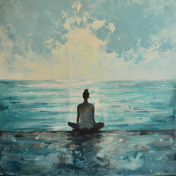 Siluetas Serenas Por La Sinfonía Del Satélite