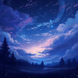 Harmonious Nighttime in Nature's Lap