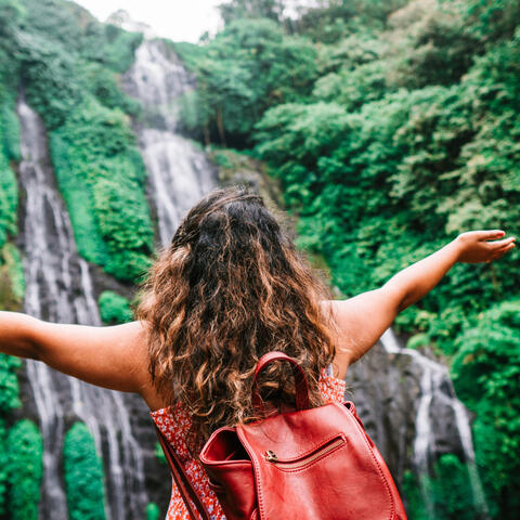 Relaxation Rapids: Waterfall's Soothing Rhythm Chill Sound