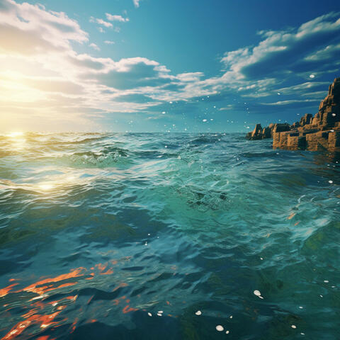 Concentration Tides: Ocean Meditation Focus Harmony