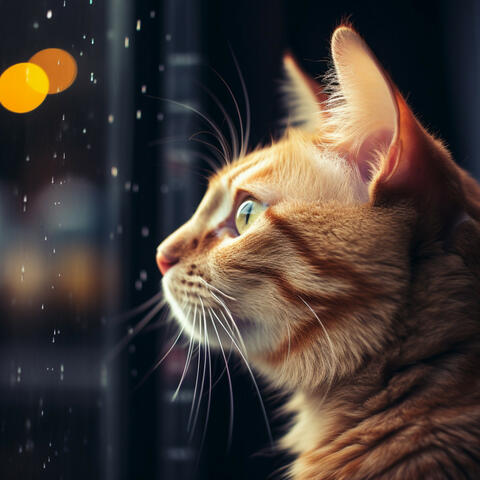 Armonía Lluviosa Del Gato: Momentos Musicales Relajantes