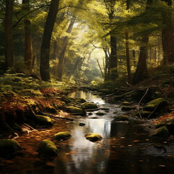 Flujo De Ensueño De La Cascada