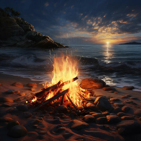 Fire's Embrace: Soothing Warmth Melodies