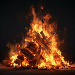 Flames of Relaxing Warmth