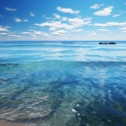 Tranquil Sea's Soft Wave