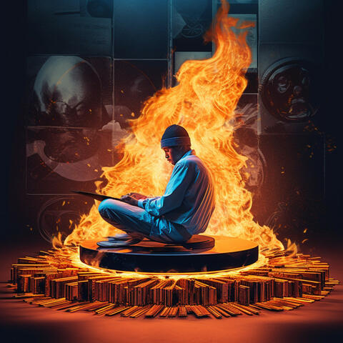 Fire Relaxation: Binaural Soothing Waves