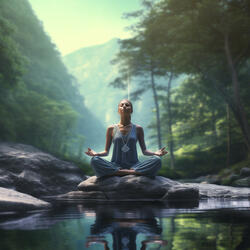 Yoga Binaural River Melody