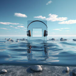 Tidal Ocean Binaural Echoes