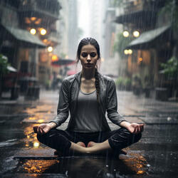 Rain Rhythms Yoga Binaural