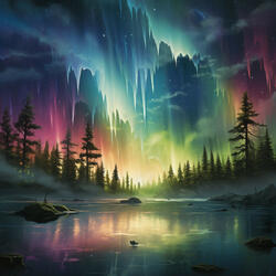Breeze-rustled Pines