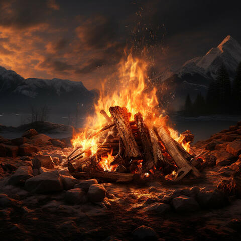Calm Flames: Fire's Relaxation Echoes
