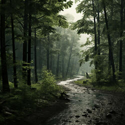 Rain's Soothing Whisper for Comfort