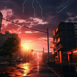 Tranquil Thunder's Distant Call
