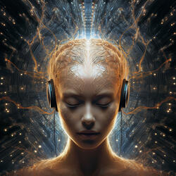 Imagination Flow in Binaural Rhythms