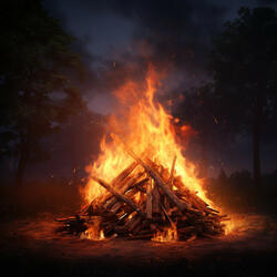 Gentle Ember Forest Whisper