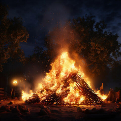 Nature and Fire Harmony: Serene Soundscapes