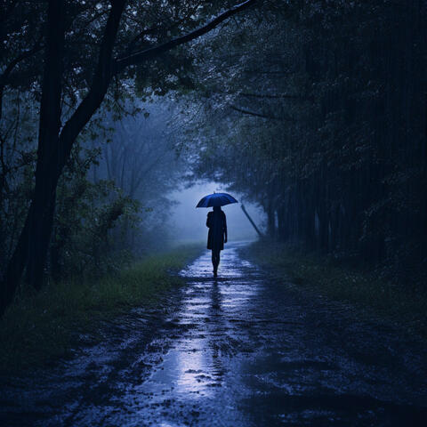 Rainy Tranquility: Pink Noise Escape