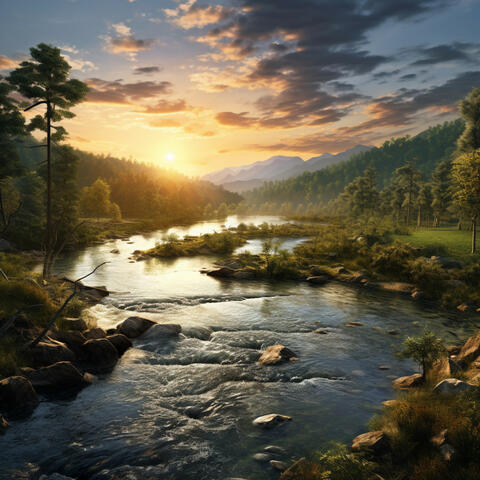 River Relaxation Journey: Tranquil Flow Tunes