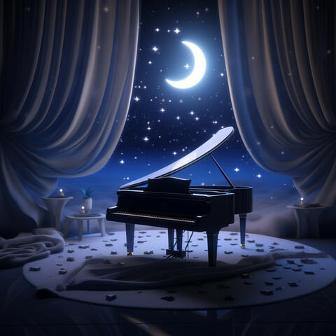 Sleep Melodies: Piano Under Moonlit Skies
