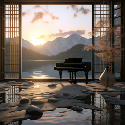 Meditation Harmony: Piano Serene Thoughts Flow