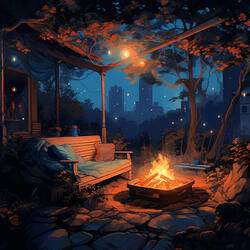 Infinite Serenity by the Fire