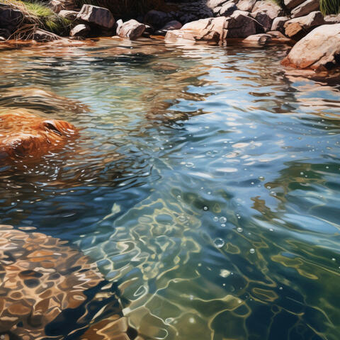 Study with Water: Serene River Concentration