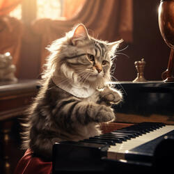 Tunes Purr Piano Cats