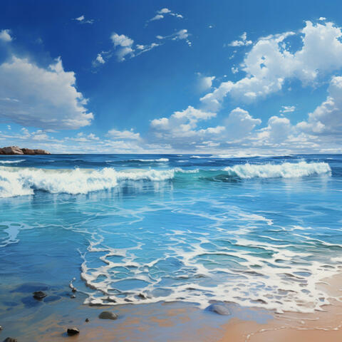 Ocean Study Ambiance: Serene Academic Echoes