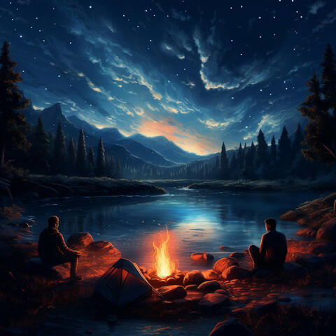 Nature's River Serenity: Relaxation in the Woods