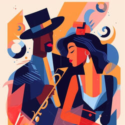 Theater Lights Jazz Groove