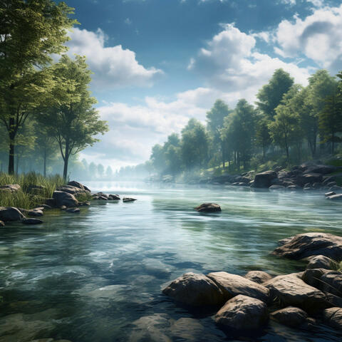 Water's Peaceful Embrace: Soothing Soundscape