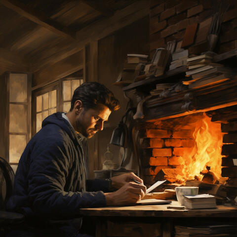 Llamas De Tranquilidad Musical: Junto A La Chimenea