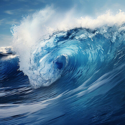 Olas Relajantes: Retiro De La Cadencia Del Océano De Cristal