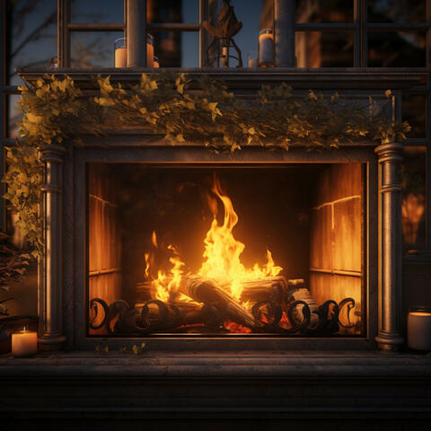 Fire's Soothing Crackles: Peaceful Flame Echoes
