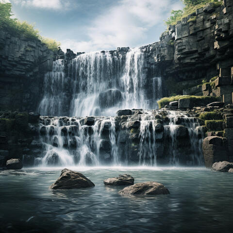 Waterfall's Lullaby: Tranquil Sleep Harmonies