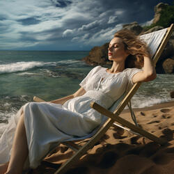 Relaxation Retreat by the Gentle Sea