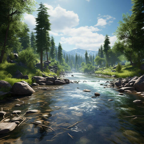 Peaceful River Relaxation: Serene Water Tunes