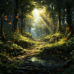 Balada Tranquila De Mariposas En El Ciclamor Del Canadá