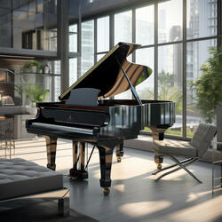 Work Piano Evening Echoes