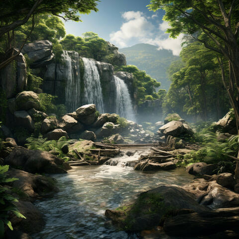 Nature's Yoga: Waterfall Sounds for Mindful Exercises