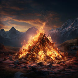 Peaceful Firelight for Relaxing Dogs