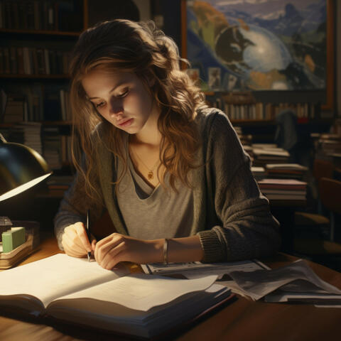 Academic Rain: Relaxing Rainfall for Study Time